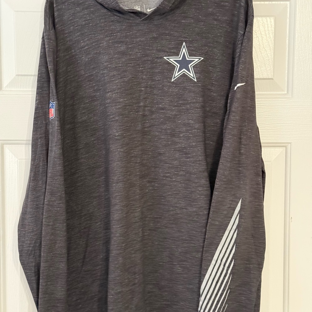Men’s Nike Dallas Cowboys Gray Dri-FIT Tee